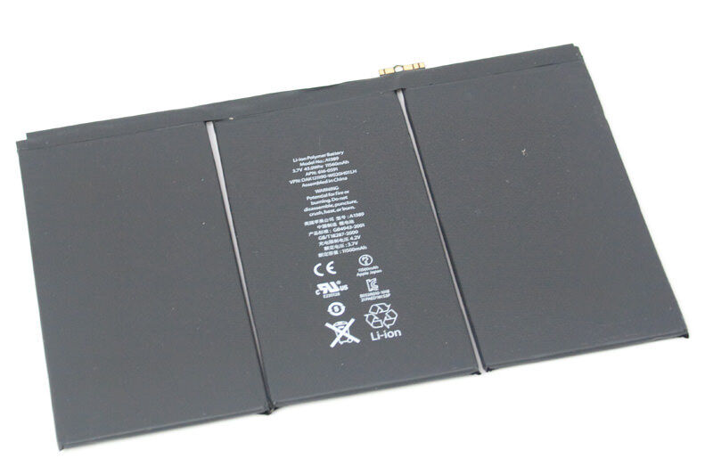 Batterie de remplacement pour iPad 3 (3e génération) / iPad 4 (4e génération) A1389 A1430, 11560 mAh Batterie de remplacement pour iPad 3 (3e génération) / iPad 4 (4e génération) A1389 A1430, 11560 mAh
